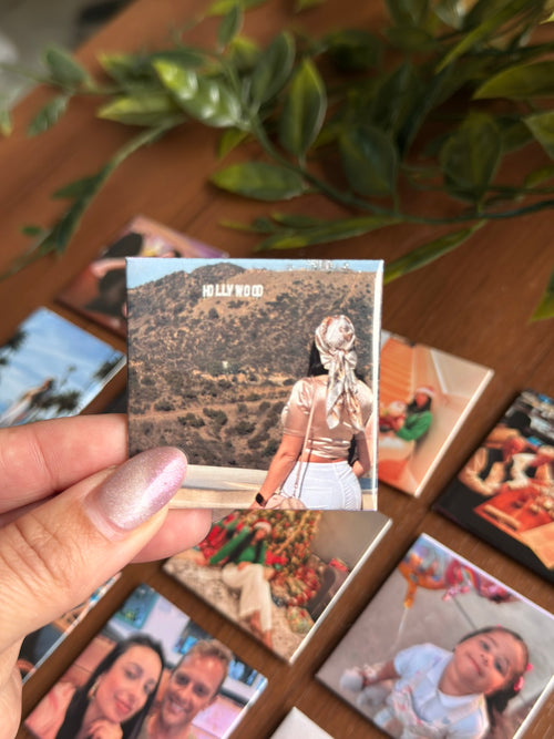 Personalized refrigerator magnet