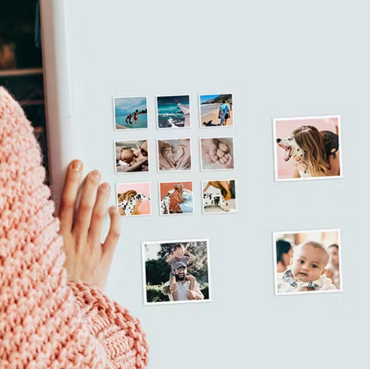 Personalized refrigerator magnet